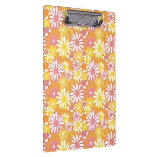 Summer Daisies Clipboard Klemmbrett (Rechts)