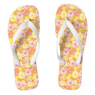 Summer Daisies Flip Flops Badesandalen