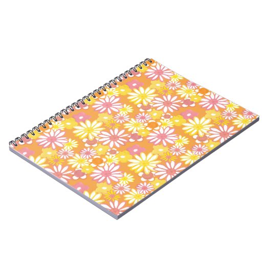 Summer Daisies Foto Notebook Notizblock (Linke Seite)
