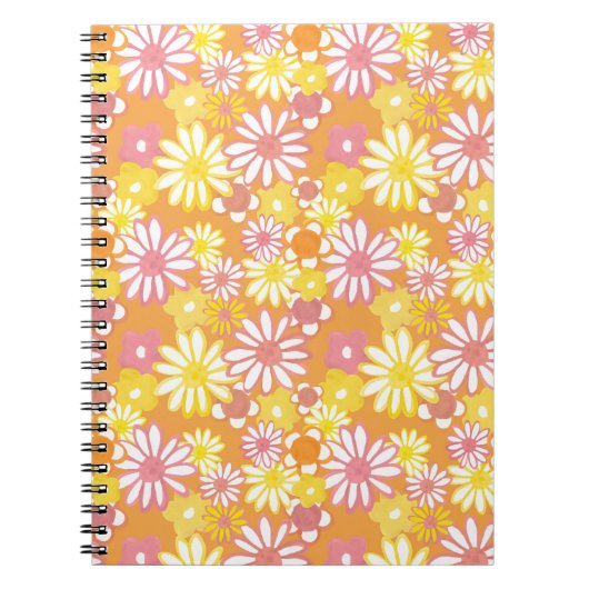 Summer Daisies Foto Notebook Notizblock (Vorderseite)