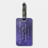 Summer Daisies Gepäckanhänger (Rückseite vertikal)