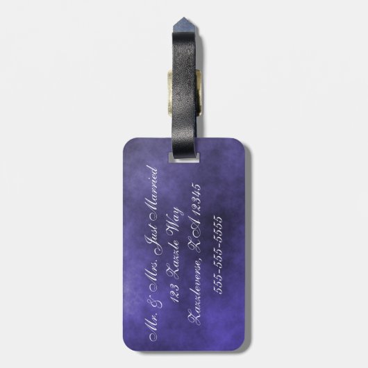 Summer Daisies Gepäckanhänger (Rückseite vertikal)