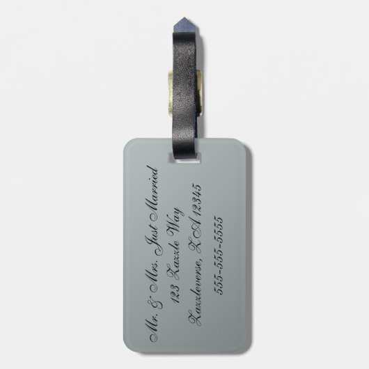 Summer Daisies Gepäckanhänger (Rückseite vertikal)