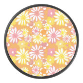 Summer Daisies Hockey Puck (Vorderseite)