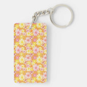 Summer Daisies Keychain Schlüsselanhänger (Rückseite)