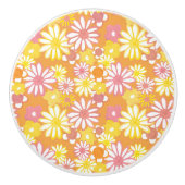 Summer Daisies Knob Keramikknauf (Vorderseite)