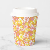 Summer Daisies Paper Cups Pappbecher (Vorderseite)