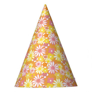 Summer Daisies Party Hat Partyhütchen