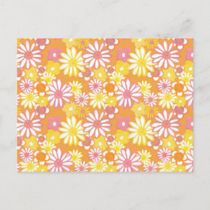 Summer Daisies Postcard Postkarte