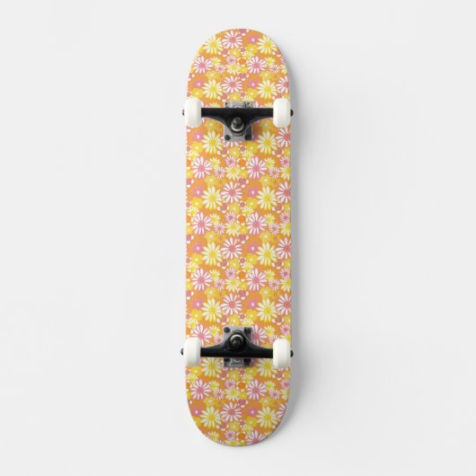 Summer Daisies Skateboard (Vorderseite)