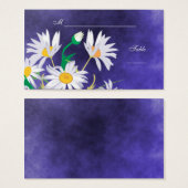 Summer Daisis Platzkarten Business Card (Vorne & Hinten)
