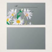 Summer Daisis Platzkarten Business Card (Vorne & Hinten)