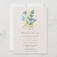 Summer Daisy Blue Wildblume Brautparty