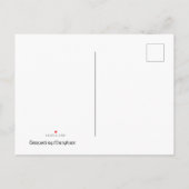 Summer Daisy Blume Save the Date Postcard Ankündigungspostkarte (Rückseite)