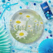 Summer Daisy Field Pappteller (Party)