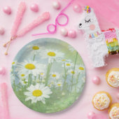Summer Daisy Field Pappteller (Party)