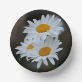 Summer Daisy Paper Bowl Plate Pappteller (Vorderseite)