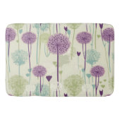 Summer Dandelion Design Badematte (Vorderseite)