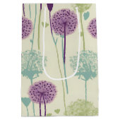 Summer Dandelion Design Mittlere Geschenktüte (Rückseite)