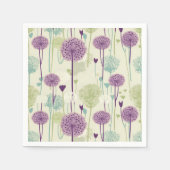 Summer Dandelion Design Serviette (Vorderseite)