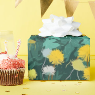 Summer Dandelion Meadow Geschenkpapier