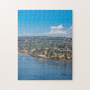 Summer Day at La Jolla Beach in San Diego, Califor Puzzle