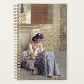 "Summer Day Reading in Florenz" Journal Planer (Vorderseite)
