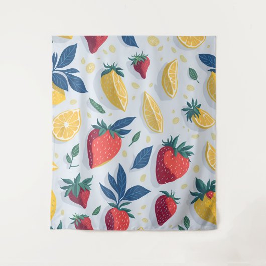 Summer Delight Fruit Wallpaper Wandteppich (Vorderseite)