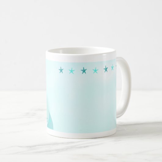 Summer Design Coffee Tasse (VorderseiteRechts)