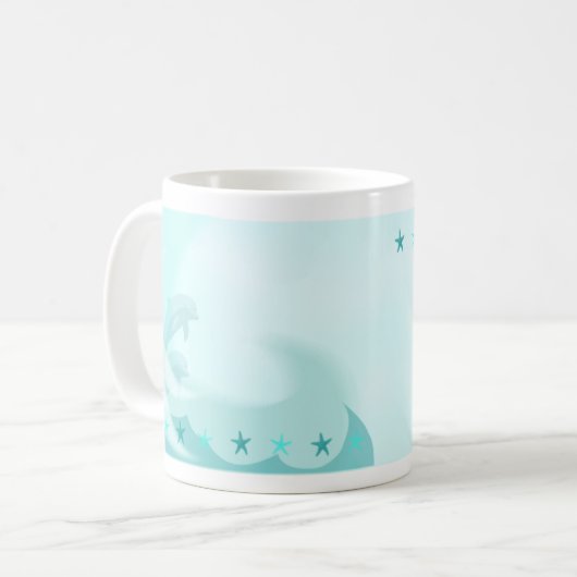 Summer Design Coffee Tasse (Vorderseite Links)