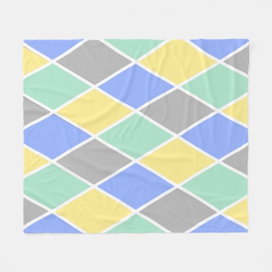 Summer Diamonds Fleecedecke (Vorderseite (Horizontal))