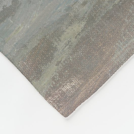 Summer Dory - Boot an der Küste Fleecedecke (Ecke)