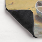 Summer Dory - Boot an der Küste Mousepad (Ecke)