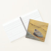 Summer Dory - Boot an der Küste Notizblock (Innenseite)