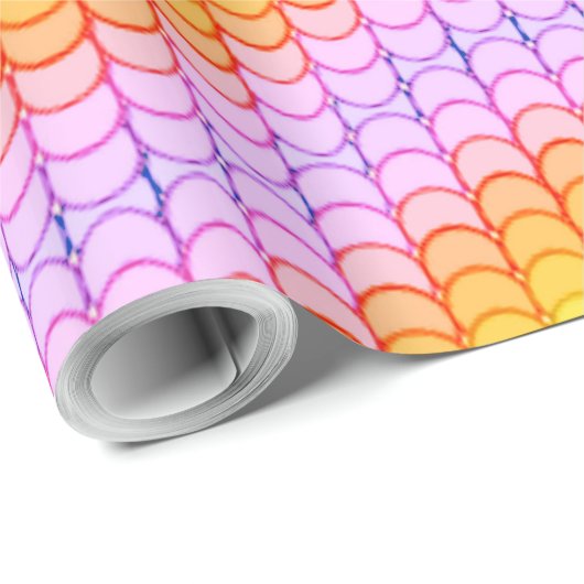 Summer Dragon Geschenkpapier (Rolleneckpunkt)