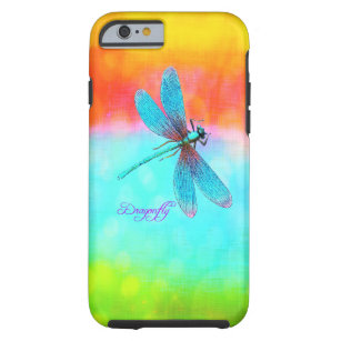 Summer Dragonfly Rainbow Bright Decoration Tough iPhone 6 Hülle