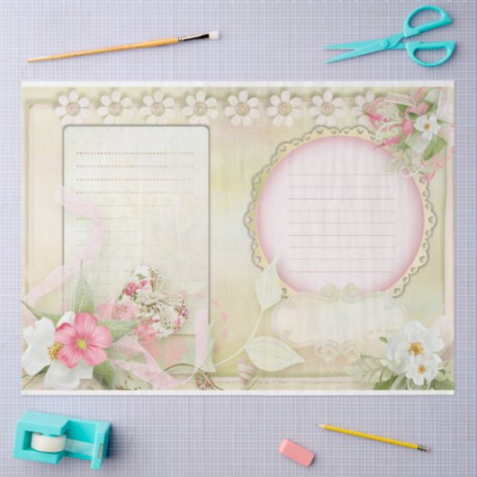 Summer Dreams Design Serie 7 Seidenpapier (Basteln)