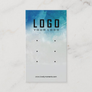 Summer Earring Display für den Aquareller Visitenkarte