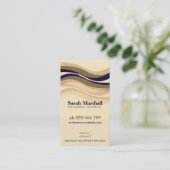 Summer Earth Hills mit Logo-Visitenkarte Visitenkarte (Stehend Vorderseite)