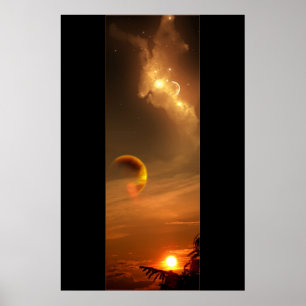 Summer Eclipse Poster