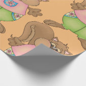 Summer Eichhörnchen Geschenkpapier (Ecke)