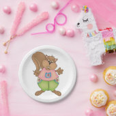 Summer Eichhörnchen Pappteller (Party)