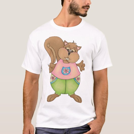 Summer Eichhörnchen T-Shirt (Vorderseite)