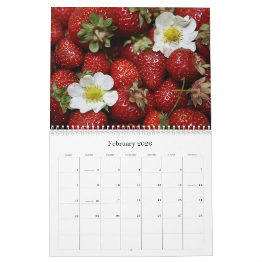 Summer Ernte Calendar Kalender (Feb 2026)