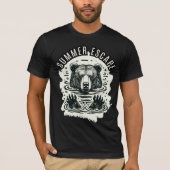 Summer Escape - Tauchen in die Natur T-Shirt (Vorderseite)