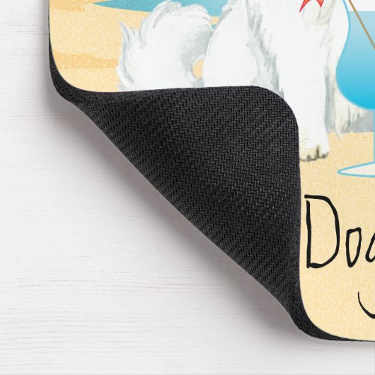 Summer Eskie Mousepad (Ecke)