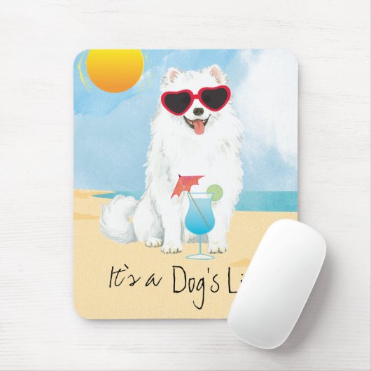 Summer Eskie Mousepad (Mit Mouse)
