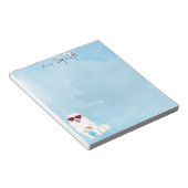 Summer Eskie Notizblock (angewinkelt)