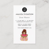 Summer Event Planer Catering Visitenkarte (Rückseite)