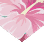 Summer Exotic Blume gestreift Burgund Tischdecke (Schrägansicht)